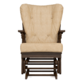 Кресло-качалка Джильо (Плутон 603 дуб темный орех)