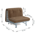 Кресло-кровать Вилли сканди (чарли 510)