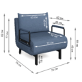 Кресло-кровать Алекс Мини (Тиара 078)